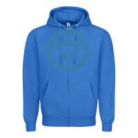 True Royal Grand Valley College Zipper Hoodie - artisFamous