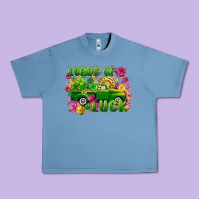 Loads Of Luck Urban Heavy Tee Designed By Fadigitalartstudio