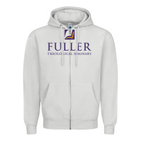 Dove Grey Theological Seminary Zipper Hoodie - artisFamous
