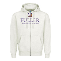 Oatmeal Heather Theological Seminary Zipper Hoodie - artisFamous