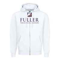 White Theological Seminary Zipper Hoodie - artisFamous