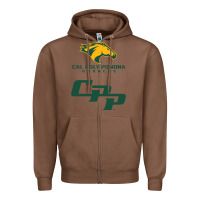 Chestnut cal pol pomona Zipper Hoodie - artisFamous