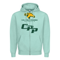 Seafoam cal pol pomona Zipper Hoodie - artisFamous