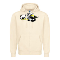 Sandshell super bee Zipper Hoodie - artisFamous
