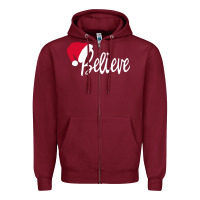 Burgundy christmas Zipper Hoodie - artisFamous