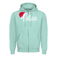 Seafoam christmas Zipper Hoodie - artisFamous