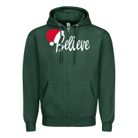 Sports Green christmas Zipper Hoodie - artisFamous