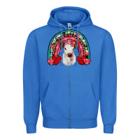 True Royal valentines heifer rainbow Zipper Hoodie - JahusDesignShop