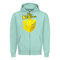 Seafoam the big cheese Zipper Hoodie - artisFamous