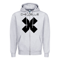 Heather Grey Premium Collection Design Zipper Hoodie - artisFamous