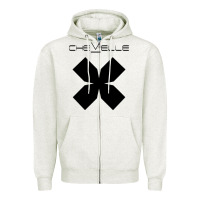 Oatmeal Heather Premium Collection Design Zipper Hoodie - artisFamous