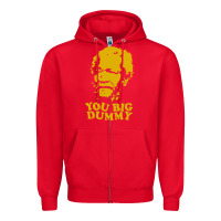 Red you big dummy Zipper Hoodie - artisFamous