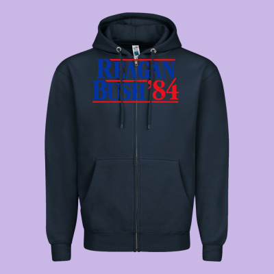 Reagan President Zipper Hoodie Designed By Artisfamous