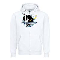 White plymouth whalers Hockey Zipper Hoodie - artisFamous