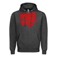 Charcoal Heather employee of the month runner up Zipper Hoodie - artisFamous