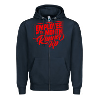 Navy employee of the month runner up Zipper Hoodie - artisFamous