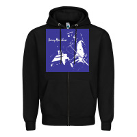 Black Best Barry Manilow Zipper Hoodie - artisFamous