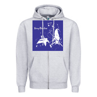 Heather Grey Best Barry Manilow Zipper Hoodie - artisFamous