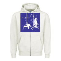 Oatmeal Heather Best Barry Manilow Zipper Hoodie - artisFamous