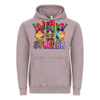 Vintage Zinc Hello summer Gnome Vintage Hoodie - CowhideDigitalArt