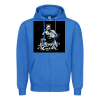 True Royal Johnny Cash Music Zipper Hoodie - artisFamous