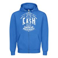 True Royal Johnny Cash Music Zipper Hoodie - artisFamous
