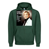 Sports Green Best Barry Manilow Zipper Hoodie - artisFamous