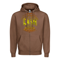 Chestnut Johnny Cash Music Zipper Hoodie - artisFamous