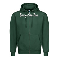 Sports Green Best Barry Manilow Zipper Hoodie - artisFamous