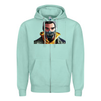 Seafoam codfish beatbox Zipper Hoodie - artisFamous