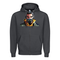 Smoke codfish beatbox Zipper Hoodie - artisFamous