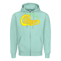 Seafoam Best Chicago Zipper Hoodie - artisFamous