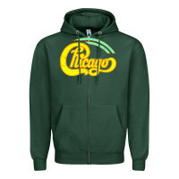 Sports Green Best Chicago Zipper Hoodie - artisFamous