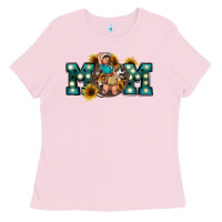 Bubblegum Pink Western Mom Mother's Day Ladies Tee - FaDigitalArtStudio