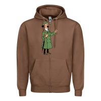 Chestnut professor calculus Zipper Hoodie - artisFamous