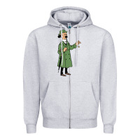 Heather Grey professor calculus Zipper Hoodie - artisFamous