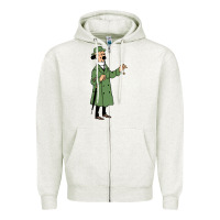 Oatmeal Heather professor calculus Zipper Hoodie - artisFamous