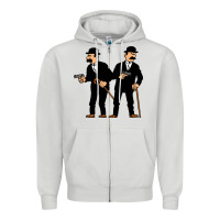 Dove Grey Thomson and Thompson Zipper Hoodie - artisFamous