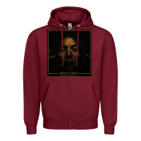 Burgundy brandi carlile  by the way,i forgive you Zipper Hoodie - artisFamous