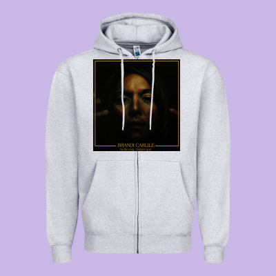 Brandi Carlile  By The Way,i Forgive You Zipper Hoodie Designed By Artisfamous