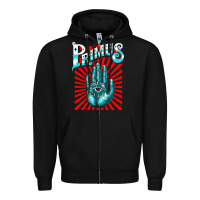 Black Premium Collection Design Zipper Hoodie - artisFamous