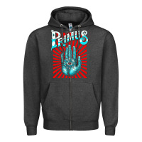 Charcoal Heather Premium Collection Design Zipper Hoodie - artisFamous