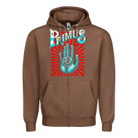 Chestnut Premium Collection Design Zipper Hoodie - artisFamous