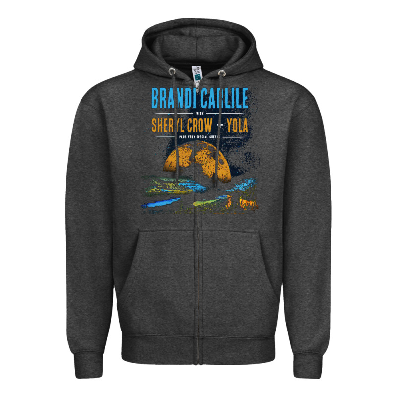Brandi Carlile Poster Zipper Hoodie by artisFamous | Teevron