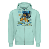 Seafoam Brandi Carlile Poster Zipper Hoodie - artisFamous