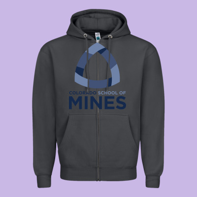 School Of Mines Zipper Hoodie Designed By Artisfamous