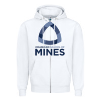 White School of Mines Zipper Hoodie - artisFamous
