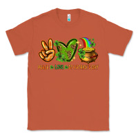 Copper Peace Love St. Patrick's Day Classic Tee - HowdyJamesFarm
