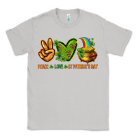Moon Dust Peace Love St. Patrick's Day Classic Tee - HowdyJamesFarm