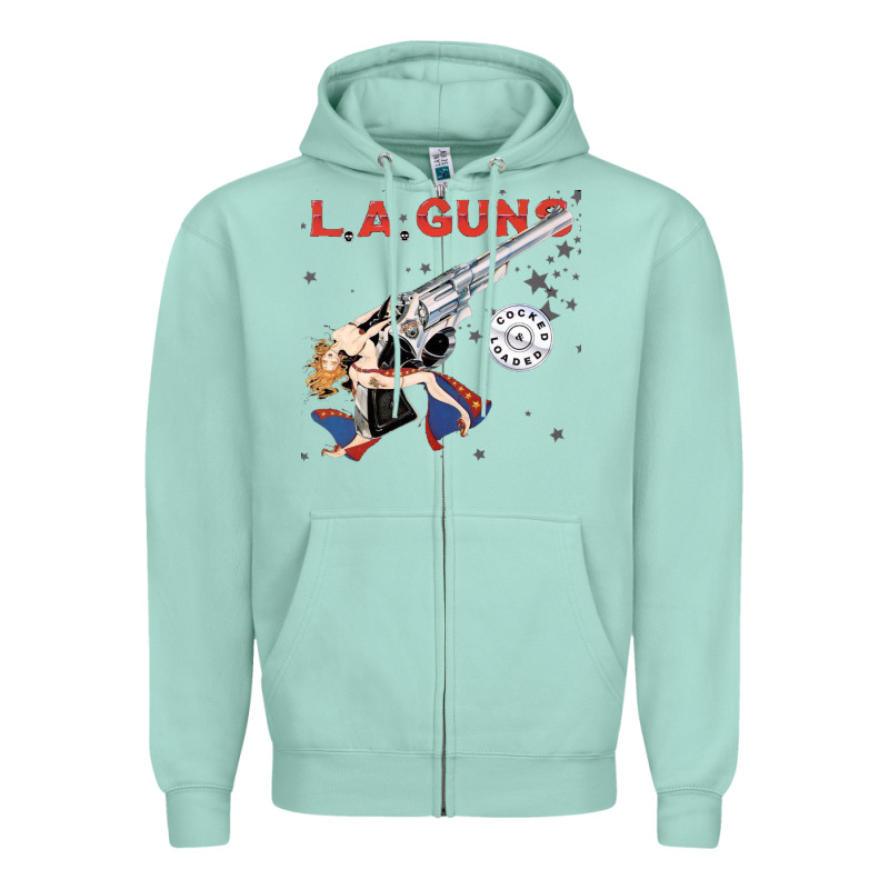 La Guns Zipper Hoodie by artisFamous | Teevron